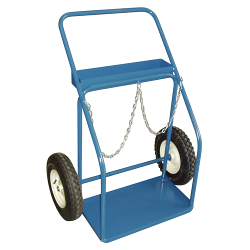 Chariots pour bouteilles de gaz, Roues Pneumatique, Base de 25" la x 13" lo, 400 lb NRZ Safety Inc.