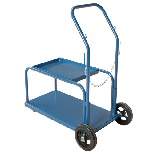 Chariots de soudage Mini-MIG, Roues Caoutchouc, Base de , 1000 lb NRZ Safety Inc.