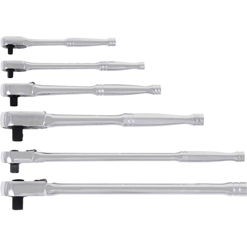 RHQ-12L Long Handle Oval Head Ratchet Wrench, 1/2" Drive, Plain Handle NRZ Safety Inc.