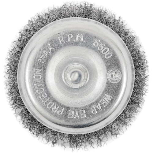 Shaft-Mounted Crimped Cup Brush NRZ Safety Inc.