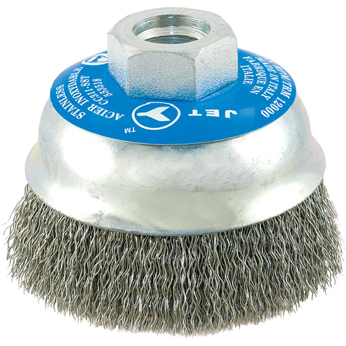 Stainless Steel Crimped Wire Cup Brush NRZ Safety Inc.