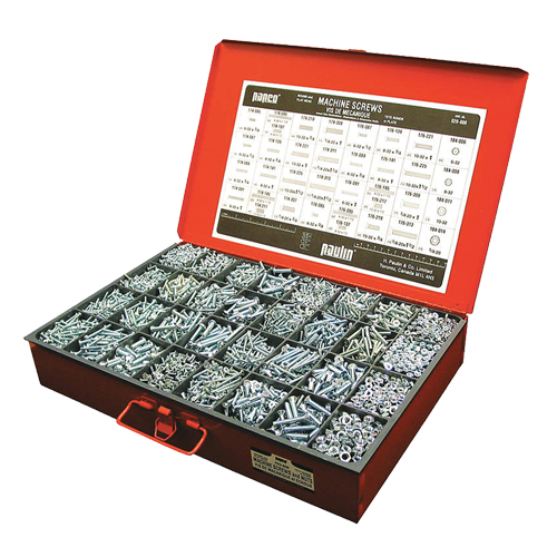 Assortiment d'&eacute;crous et de vis machine NRZ Safety Inc.