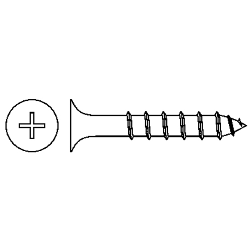 Drywall Screws, #6 x 1-1/4" L, Black Oxide NRZ Safety Inc.