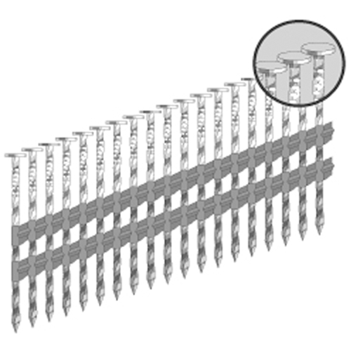 21° Strip Nails - Plastic Collated NRZ Safety Inc.