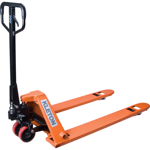 Low Profile Hydraulic Pallet Truck, 48" L x 27" W, 3300 lbs. Cap. NRZ Safety Inc.