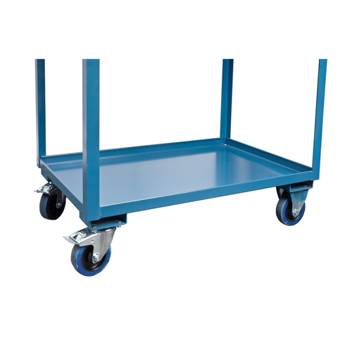 Chariots de service mobiles, 2 Tiers, 24" la x 57" h x 40" p, Capacit&eacute; 1200 lb NRZ Safety Inc.