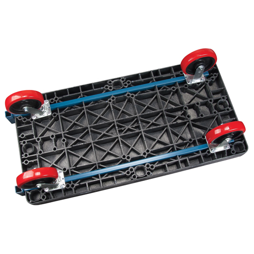 Plastic Platform Truck, 60" L x 30" W, 2500 lbs. Cap., Polyurethane Wheels NRZ Safety Inc.