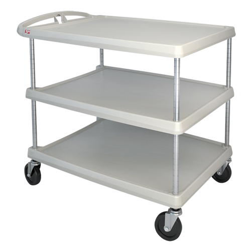 myCart Utility Cart, 3 Tiers, 26" x 36-7/8" x 36", 500 lbs. Capacity NRZ Safety Inc.
