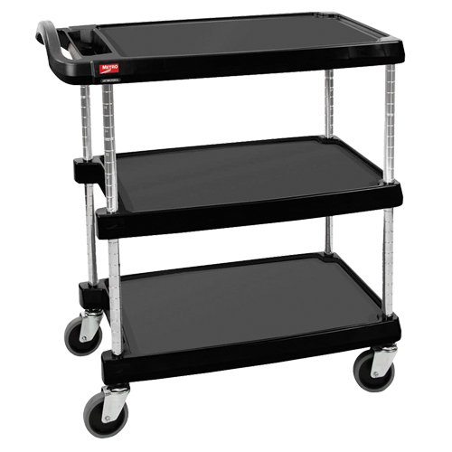 myCart Utility Cart, 3 Tiers, 16" x 35-1/2" x 27", 400 lbs. Capacity NRZ Safety Inc.