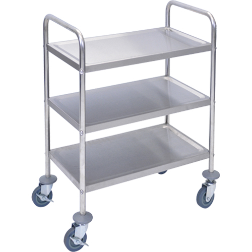 Shelf Cart, 3 Tiers, 16" W x 35" H x 26" D, 200 lbs. Capacity NRZ Safety Inc.