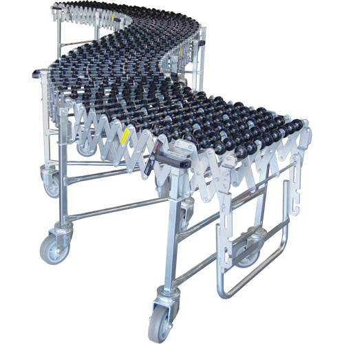 Expandable/Flexible Conveyors, 30" W x 8' 6" L, 226 lbs. per lin. ft. Capacity NRZ Safety Inc.