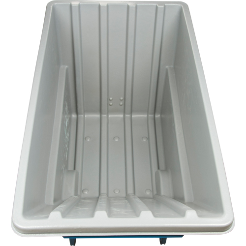 Tilt Truck, Polyethylene, 1.1 cu. yd., 1250 lbs. Load Capacity NRZ Safety Inc.