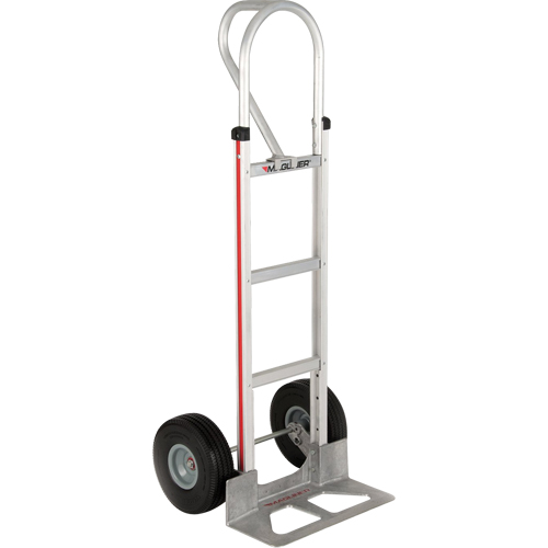 Diable &agrave; dos droit, Prise En P, Aluminium, Hauteur de 52", Capacit&eacute; 500 lb NRZ Safety Inc.