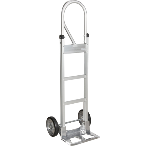 Knocked Down Hand Truck, P-Handle Handle, Aluminum, 52-1/8" Height, 500 lbs. Capacity NRZ Safety Inc.