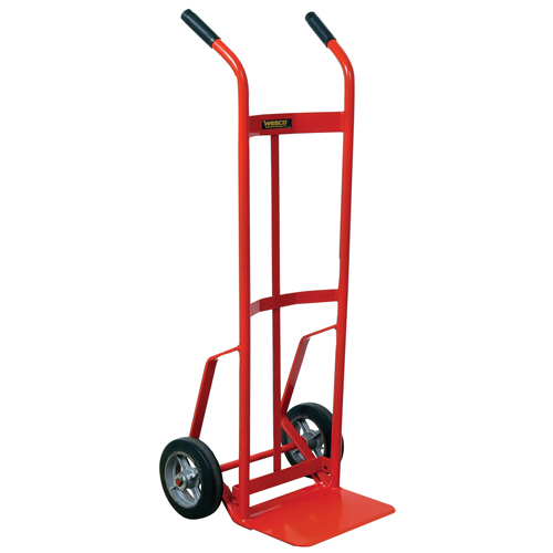 Hand Truck with Reinforced Noseplate - 136RN-HB, Dual Handle, Steel, 51" Height, 800 lbs. Capacity NRZ Safety Inc.