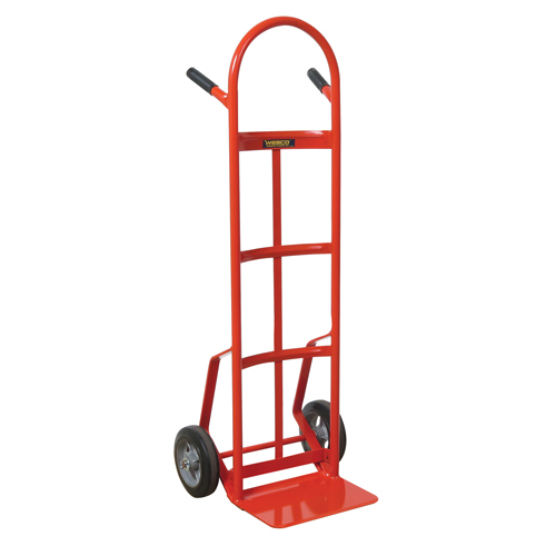 Hand Truck with Reinforced Noseplate - 146RN-HB, Combination Handle, Steel, 51" Height, 800 lbs. Capacity NRZ Safety Inc.