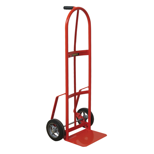 Hand Truck with Reinforced Noseplate - 126RN-HB, Single Grip Handle, Steel, 51" Height, 800 lbs. Capacity NRZ Safety Inc.