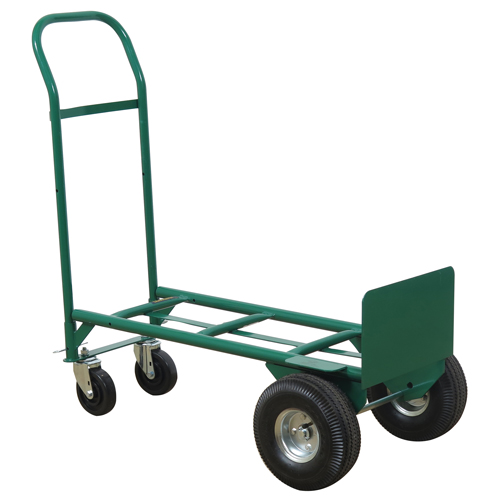 Greenline Economical Convertible Hand Truck, Steel, 600 lbs. Capacity NRZ Safety Inc.