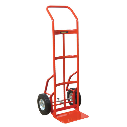 Touch-N-Tilt hand Truck - TNT56-Z, Continuous Handle, Steel, 50" Height, 600 lbs. Capacity NRZ Safety Inc.