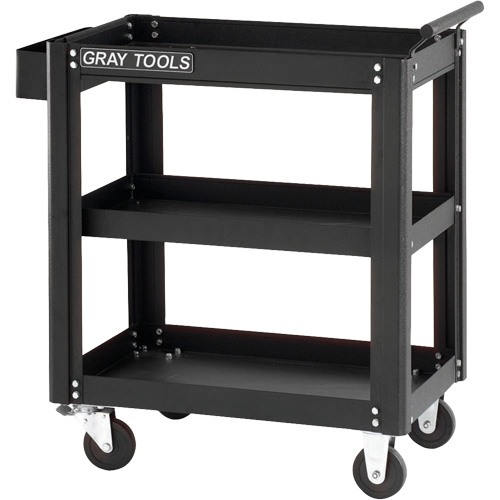 Utility Cart, 19-1/4" L x 27-1/2" W x 32-3/4" H, Grey NRZ Safety Inc.