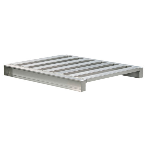 Palette &agrave; canaux en aluminium 2 c&ocirc;t&eacute;s NRZ Safety Inc.