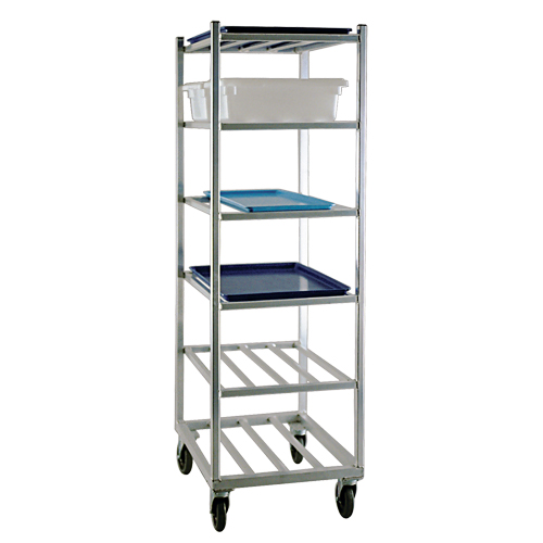 Shelf Cart, 6 Tiers, 20-7/8" W x 67" H x 27" D, 450 lbs. Capacity NRZ Safety Inc.