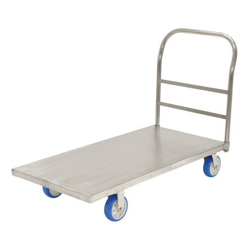 Platform Truck, 48" L x 24" W, 2000 lbs. Capacity, Polyurethane Casters NRZ Safety Inc.