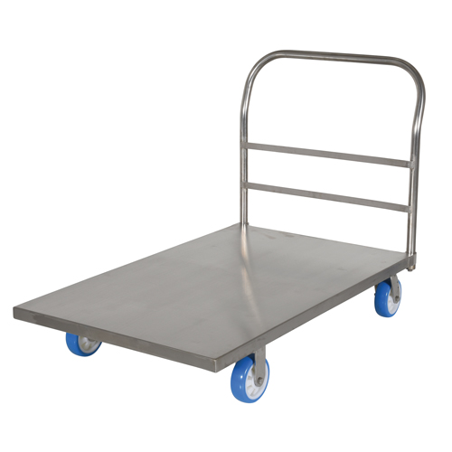 Chariot &agrave; plateforme, 48" lo x 30" la x Capacit&eacute; 2000 lb, Roues en Polyur&eacute;thane NRZ Safety Inc.