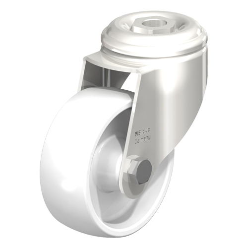 Stainless Steel Nylon Caster, Swivel, 5" (127 mm) Dia., 265 lbs. (120 kg.) Capacity NRZ Safety Inc.
