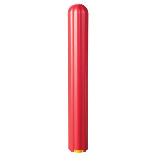 Enveloppe nervur&eacute;e pour butoir, 8" dia. x 56" l, Rouge NRZ Safety Inc.