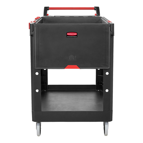 Heavy-Duty Adaptable Utility Cart, 2 Tiers, 25-1/5" x 36" x 51-1/2", 500 lbs. Capacity NRZ Safety Inc.