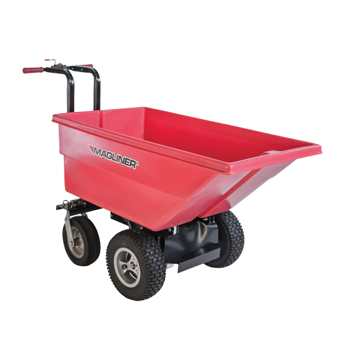 Motorized Tilt Truck, 6 pi³ Capacity, 40" H x 25" W x 56" D NRZ Safety Inc.