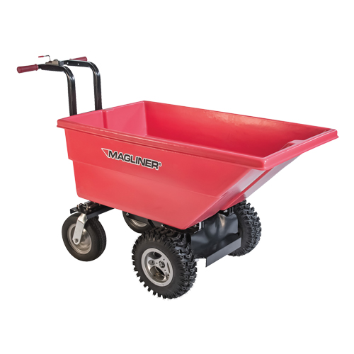 Motorized Tilt Truck, 6 pi³ Capacity, 40" H x 25" W x 56" D NRZ Safety Inc.