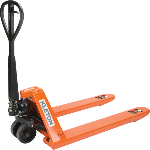Super Heavy-Duty Manual Pallet Truck, Steel, 48" L x 27" W, 11000 lbs. Capacity NRZ Safety Inc.