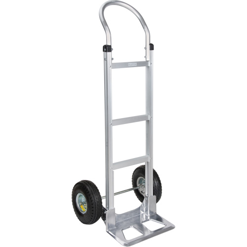 Knocked Down Hand Truck, Continuous Handle, Aluminum, 49-5/8" Height, 500 lbs. Capacity NRZ Safety Inc.