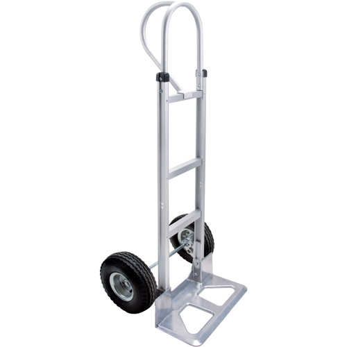 Knocked Down Hand Truck, P-Handle Handle, Aluminum, 52-1/8" Height, 500 lbs. Capacity NRZ Safety Inc.