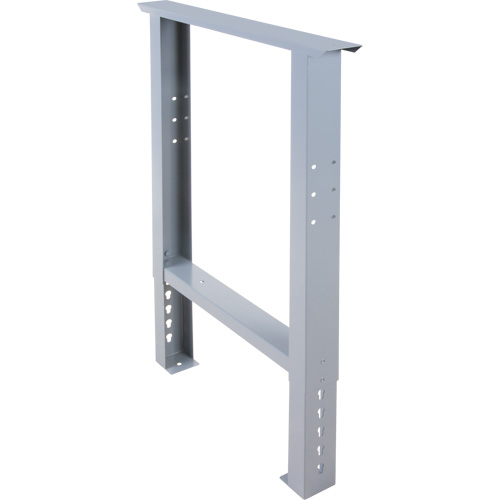 Industrial Duty Leg for Workbench, Steel, 24" D x 34" H, Single NRZ Safety Inc.