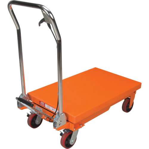 Hydraulic Scissor Lift Table, 32" L x 19-3/4" W, Steel, 660 lbs. Capacity NRZ Safety Inc.