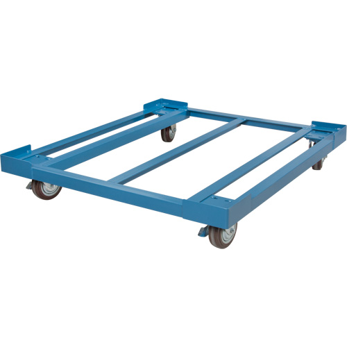 Pallet Dolly, 48.5" W x 43" D x 8" H, 3000 lbs. Capacity NRZ Safety Inc.