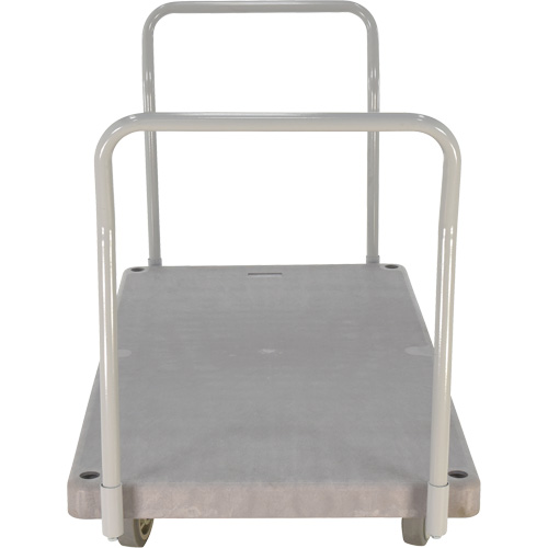 Heavy Duty Plastic Platform Truck, 60" L x 30" W, 3000 lbs. Cap., Polyurethane Wheels NRZ Safety Inc.