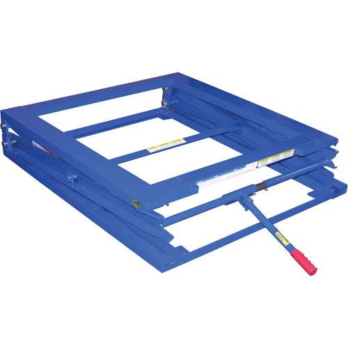Support de palette ajustable, 42-1/2" lo x 40" la, Capacit&eacute; 5000 lb NRZ Safety Inc.