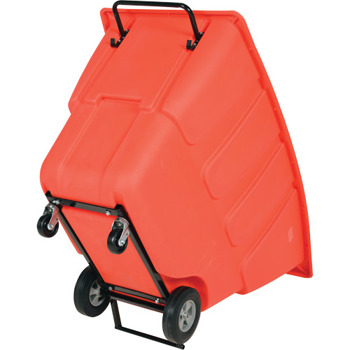Chariot basculeur, Poly&eacute;thyl&egrave;ne, 0,5 vg³, Capacit&eacute; de charge de 450 lb NRZ Safety Inc.