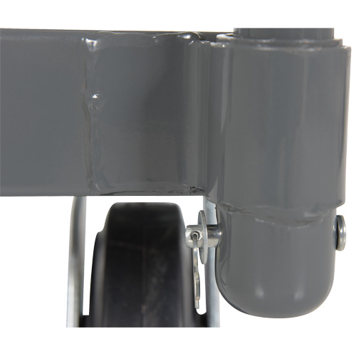 Chariot &agrave; plateforme, 48" lo x 24" la x Capacit&eacute; 2000 lb, Roues en Caoutchouc NRZ Safety Inc.