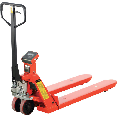 Transpalette avec balance et imprimante thermique Eco, 45" lo x 22,5" la, Capacit&eacute; de 4400 lb NRZ Safety Inc.
