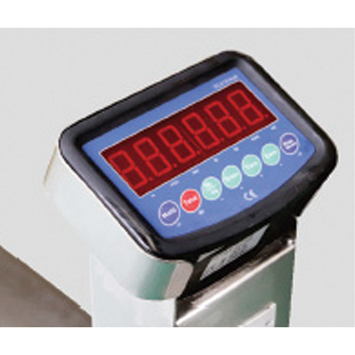 Eco Weigh-Scale Pallet Truck, 48" L x 27" W, 4400 lbs. Cap. NRZ Safety Inc.