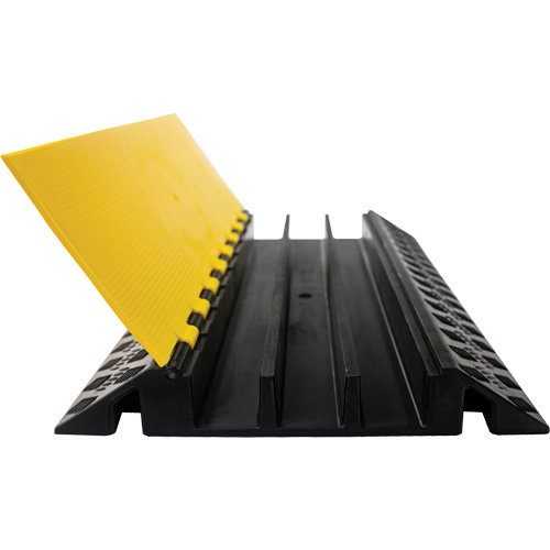 Powerhouse Heavy-Duty Straight Cable Protector, 3 Channels, 36" L x 19.75" W x 3" H NRZ Safety Inc.
