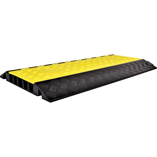 Powerhouse Heavy-Duty Straight Cable Protector, 5 Channels, 36" L x 19.75" W x 2.25" H NRZ Safety Inc.