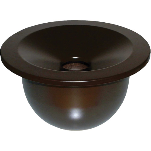 Cendrier pour couvercle en d&ocirc;me de contenant Landmark Series NRZ Safety Inc.