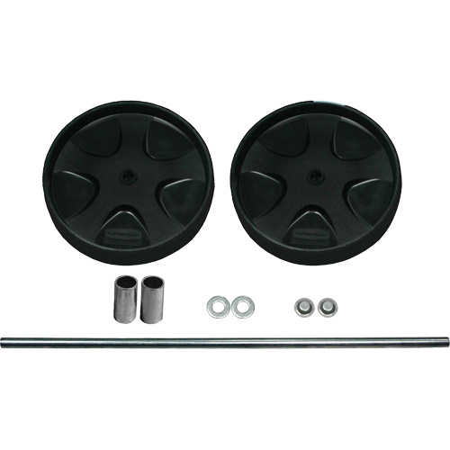 Janitor Cart Wheel & Axle Kit NRZ Safety Inc.