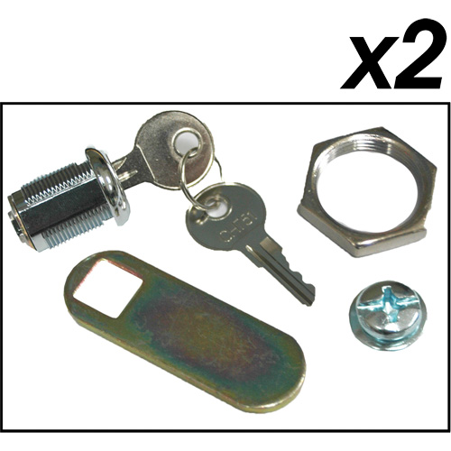 Ensemble de verrou et cl&eacute; pour chariot de nettoyage NRZ Safety Inc.